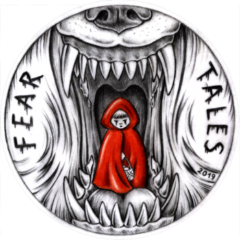 2 OZ Silver Coin – Little Red Riding Hood – Powercoin – 10$ Republic of Palau