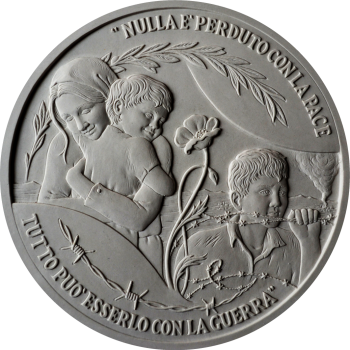 Annual medal of Pope Francis 2018 (winner of the competition)
