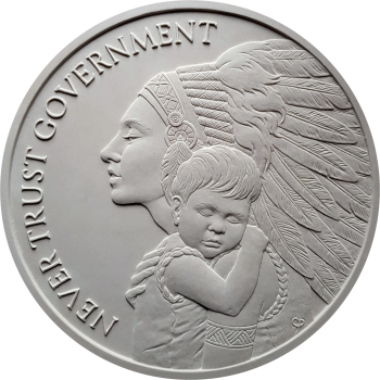 1oz Silver proof  coin – Silver Shield
